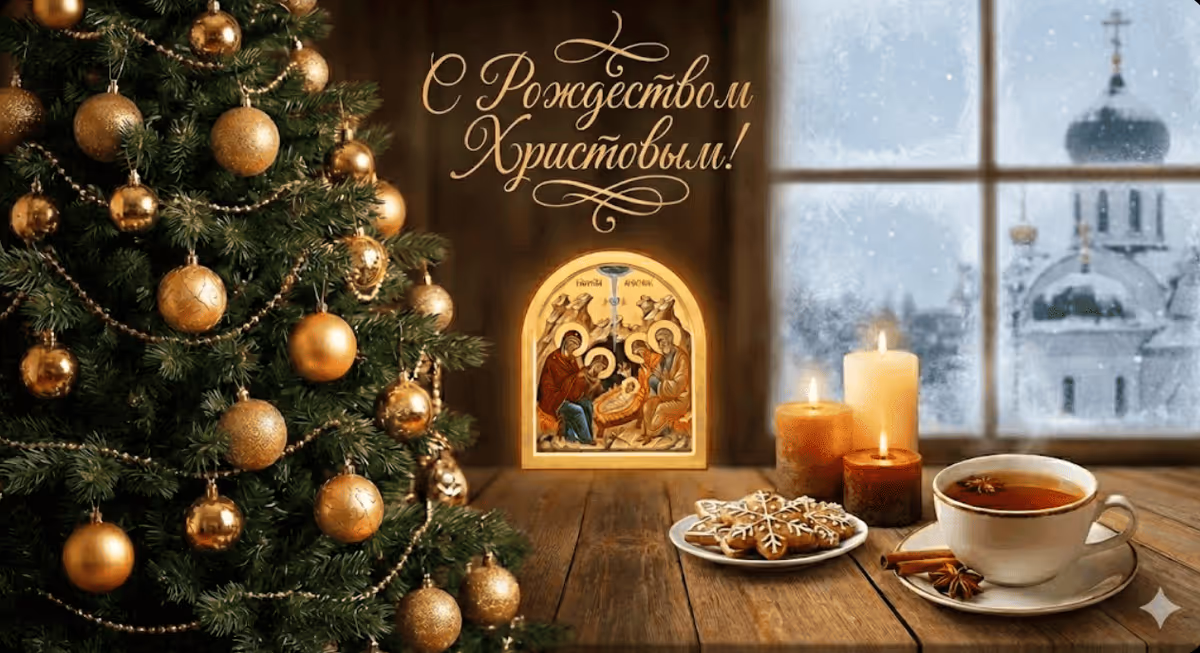 Illustration : Orthodox Christmas in Russia: Traditions of January 7th