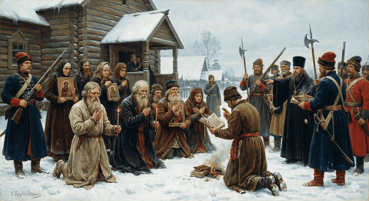 Illustration : The Russian Old Believers: the great Orthodox schism of 1666