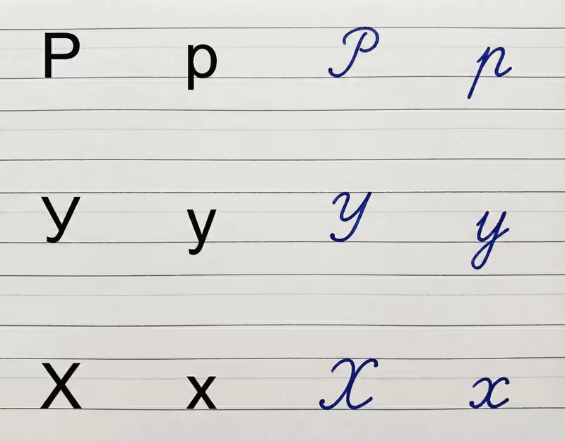 Lettres russes Р, У, Х - Leçon 3