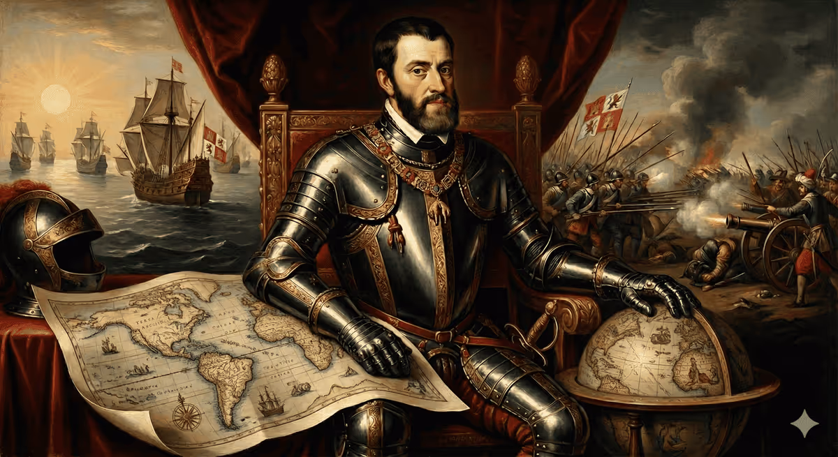 Illustration : Charles Quint et l'empire universel (1516-1556)