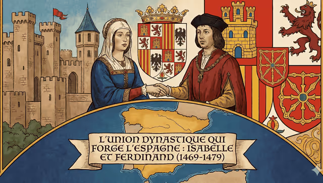 Isabelle et Ferdinand 1469 : l'union Castille-Aragon