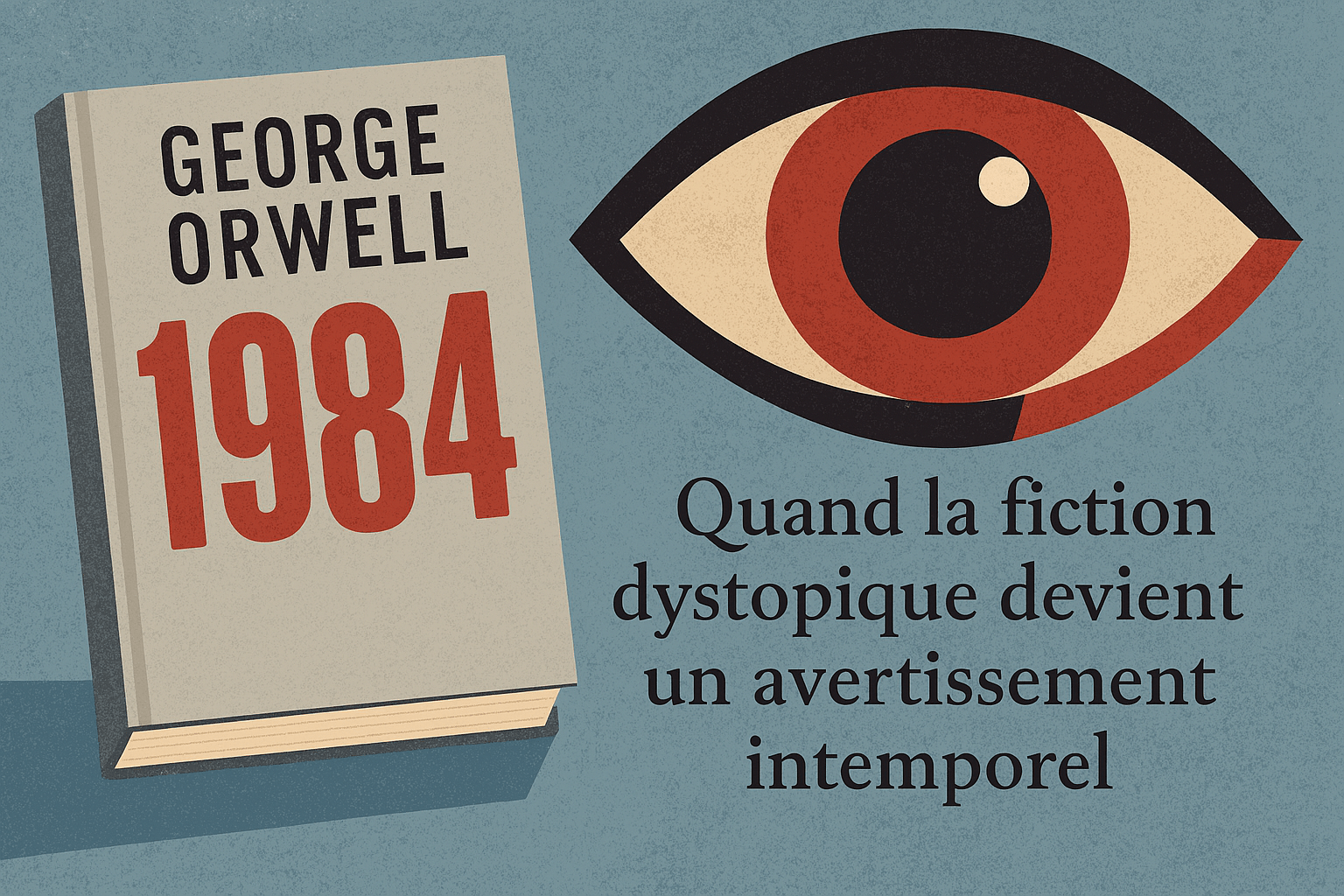 Illustration: 1984 de George Orwell : Quand la fiction dystopique devient un avertissement intemporel