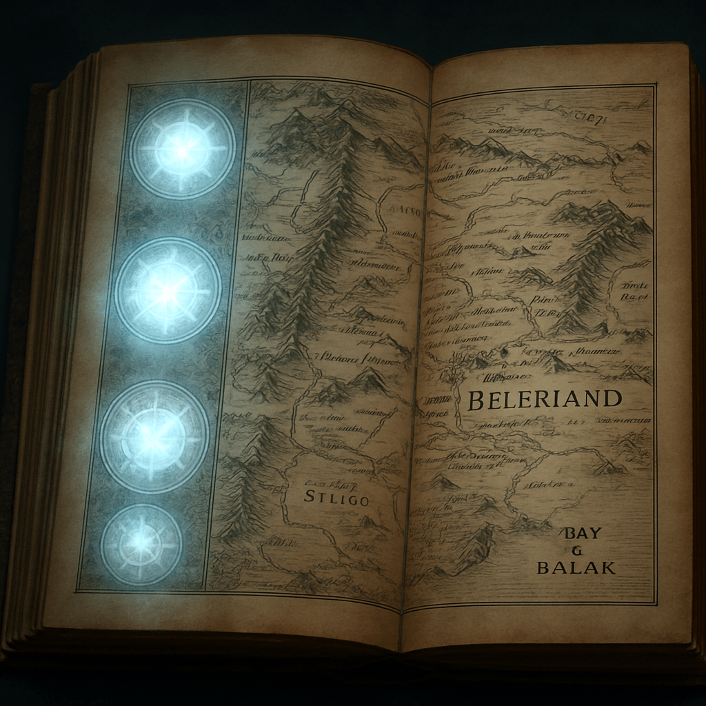Illustration: Le Silmarillion : Voyage aux origines de la mythologie de Tolkien