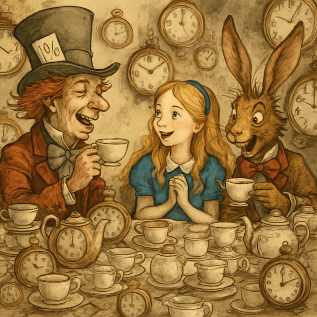 Illustration: Alice au Pays des Merveilles : voyage littéraire dans l'absurde victorien