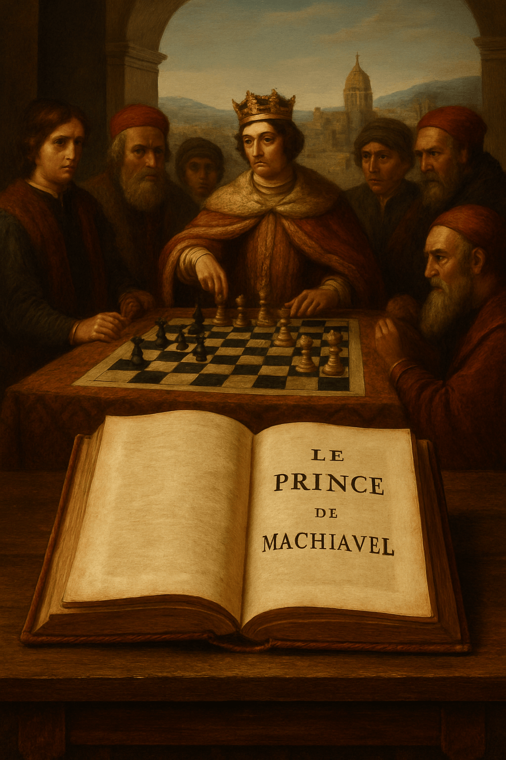 Illustration: Le Prince de Machiavel : Manuel de survie politique dans un monde impitoyable