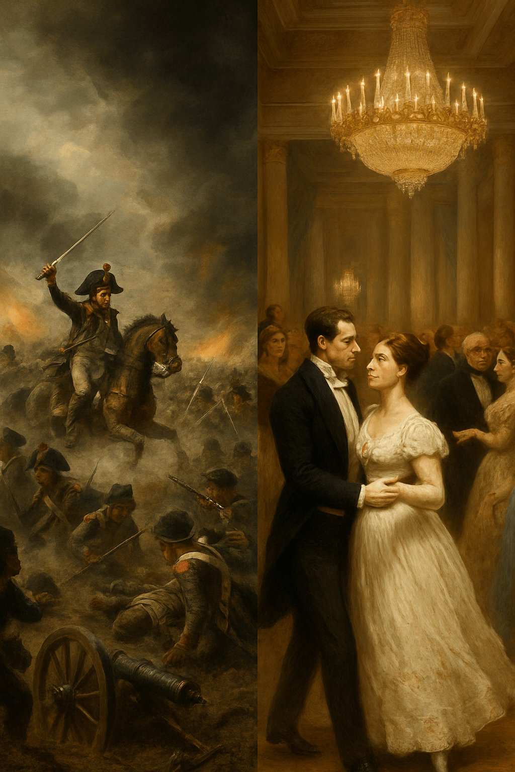 Illustration: La Guerre et la Paix de Léon Tolstoï : Fresque monumentale entre destins individuels et tourmente historique