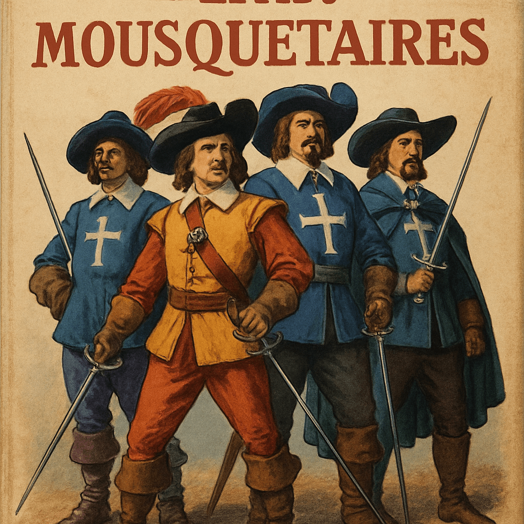 Illustration: Les Trois Mousquetaires d'Alexandre Dumas : Quand l'Aventure et l'Amitié Forgent une Légende Littéraire