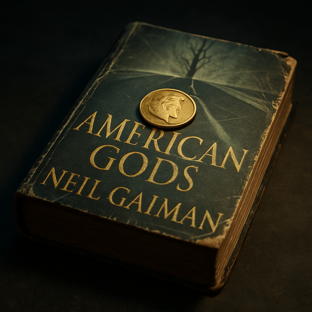 Illustration: American Gods de Neil Gaiman : Un voyage mythologique au cœur de l'Amérique moderne