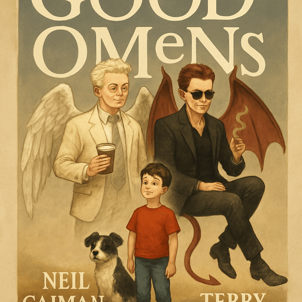 Illustration: Good Omens de Terry Pratchett & Neil Gaiman : L'Apocalypse la plus drôle jamais écrite