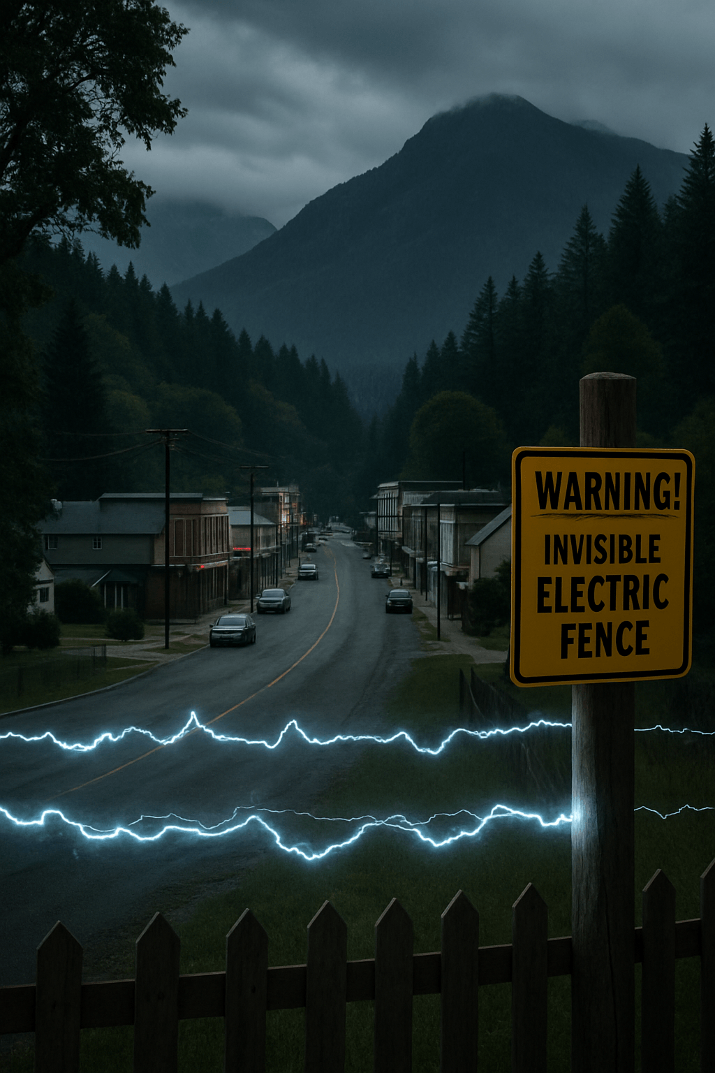 Illustration: Wayward Pines de Blake Crouch : les abîmes vertigineux d'une réalité fragmentée