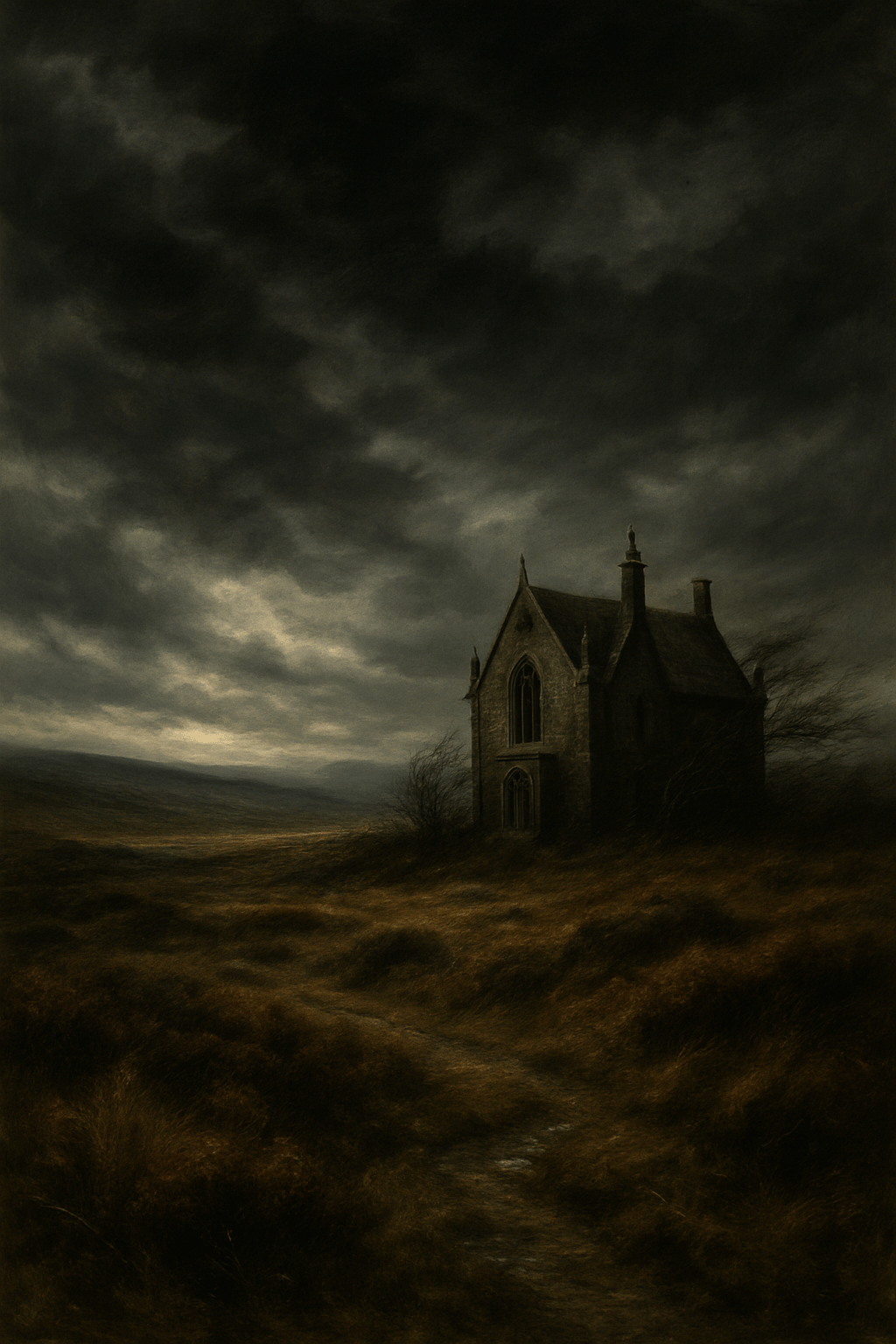 Illustration: Les Hauts de Hurle-vent d'Émilie Brontë : Une tempête gothique qui défie les conventions